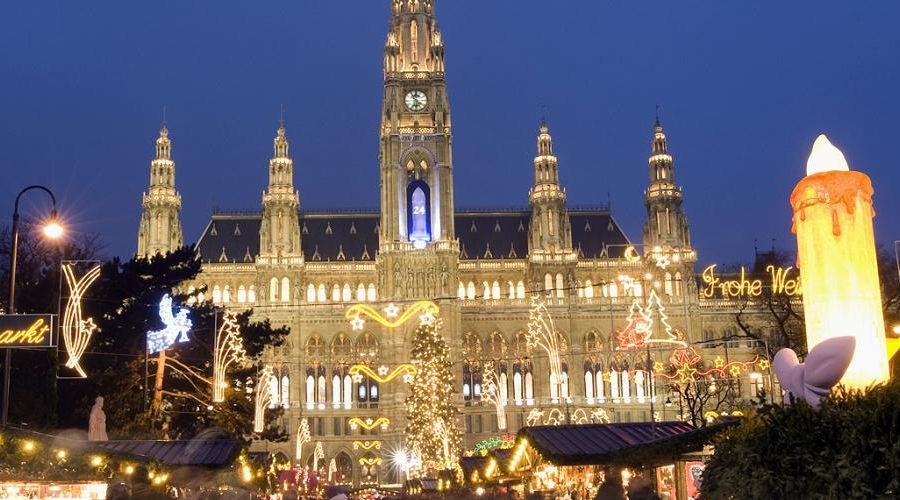 A Bécsi adventi vásár fő helyszínei