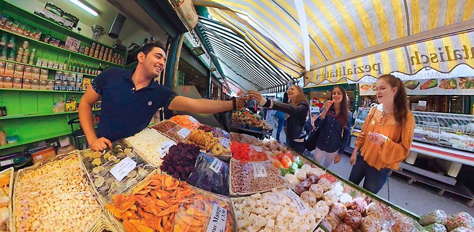 Naschmarkt - a nyalánkságok piaca